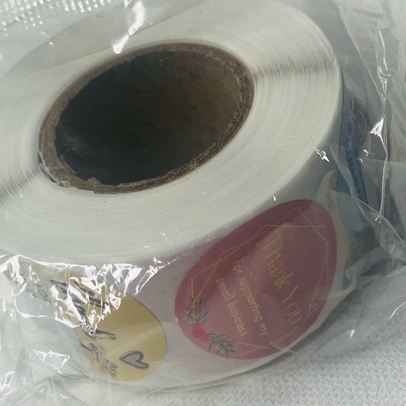 500 'Thank You For Supporting My Small Business' Stickers - Picture 5 of 7